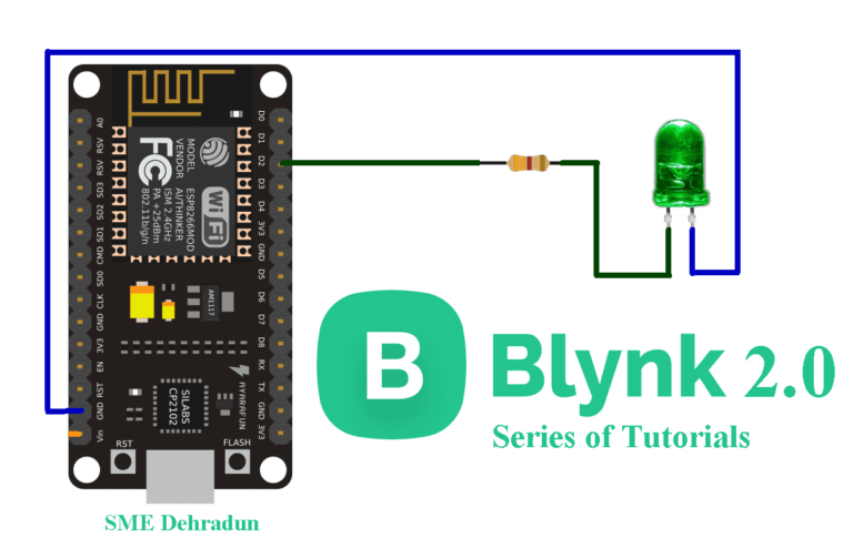 How to start with Blynk 2.0- with Web & Mobile Dashboard- LED control