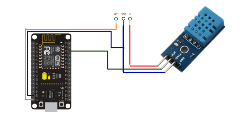DHT11 Sensor Data to Blynk2.0 IoT Cloud- Humidity & Temperature