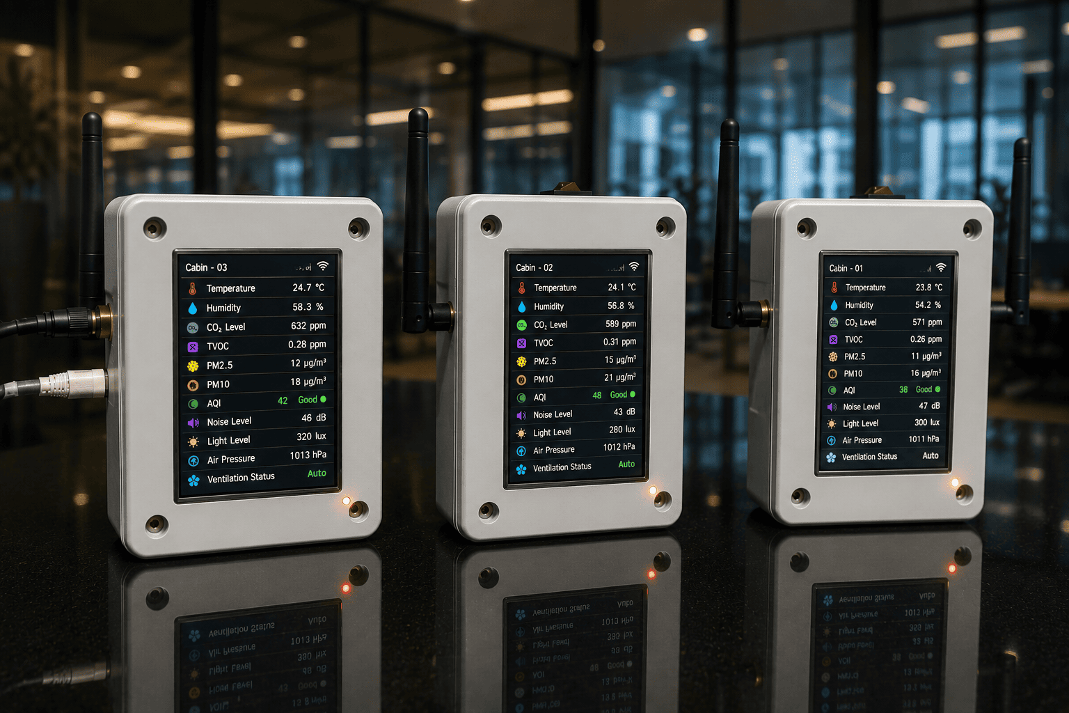 Distributed Environmental Monitoring System