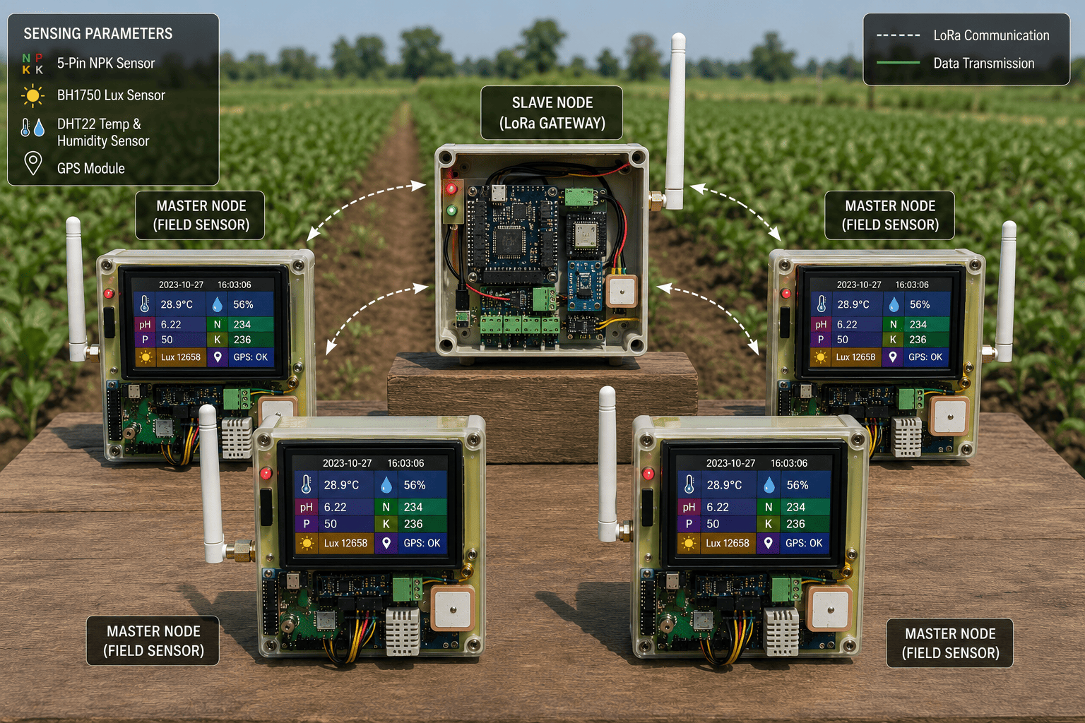 Precision Agriculture Monitoring System