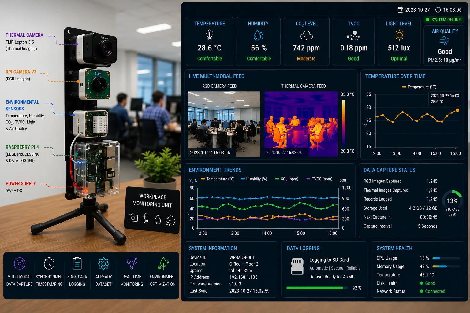 AI Workplace Monitoring Platform